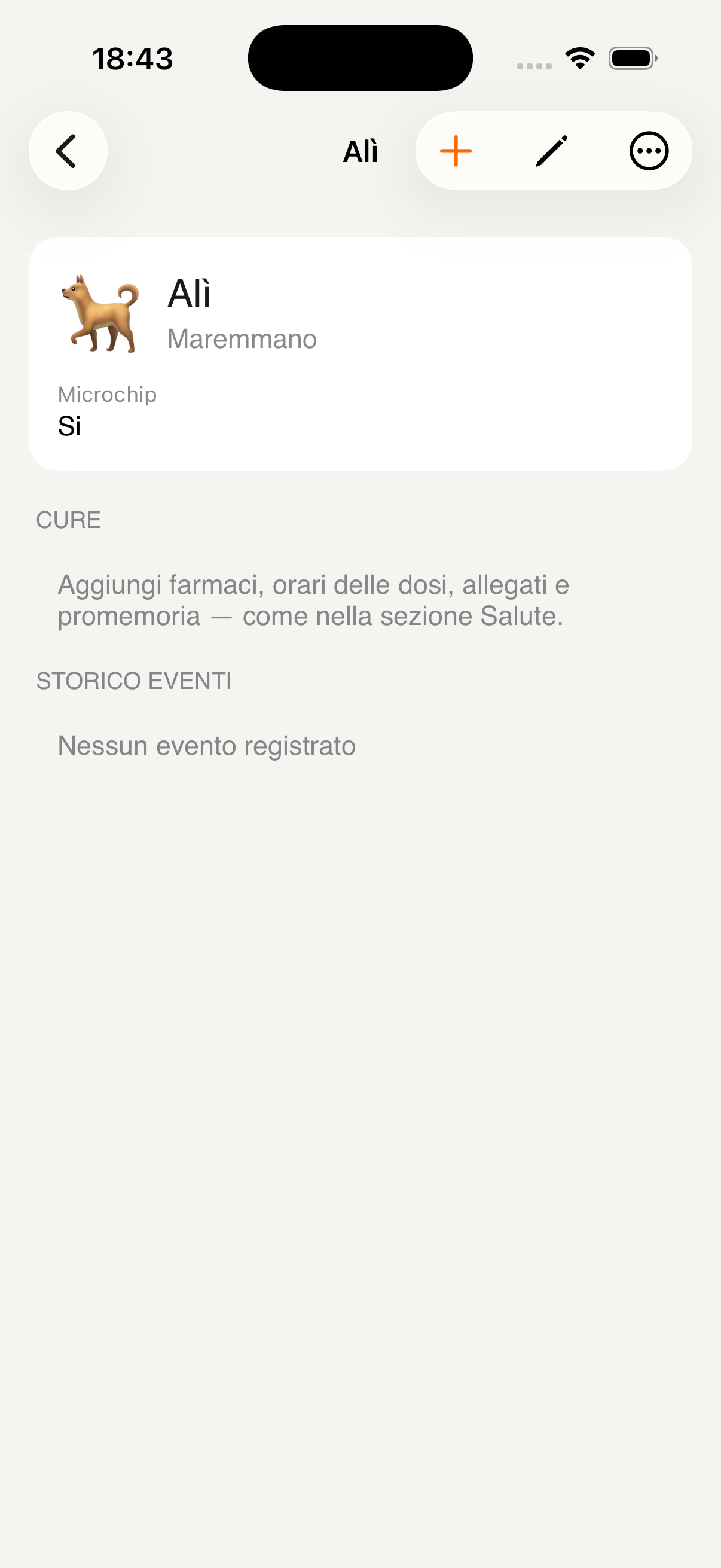 Profilo animale