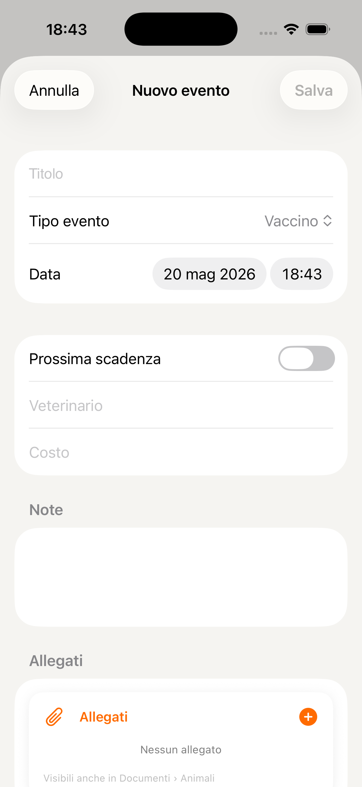 Nuovo evento veterinario