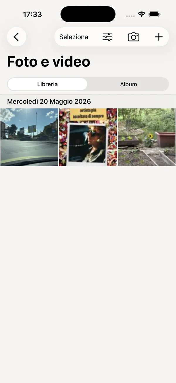 Album di famiglia privati