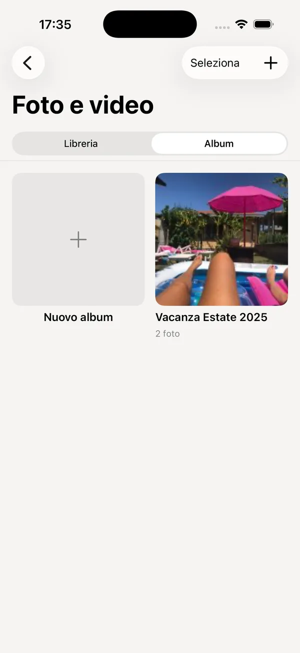 Album di famiglia privati